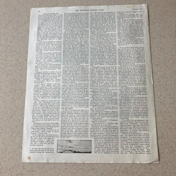 Pontiac Car Ad 1936 in The Saturday Evening Post, January 1937 - Picture 9 of 11